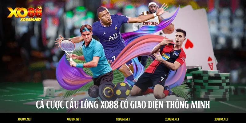 Cá Cược Cầu Lông - Sảnh Thể Thao Đỉnh Cao Tại XO88 Cá cược cầu lông XO88 có giao diện thông minh